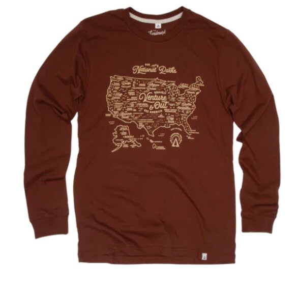National Parks Long Sleeve Shirt Size Small The Landmark Project - Picture 1 of 2